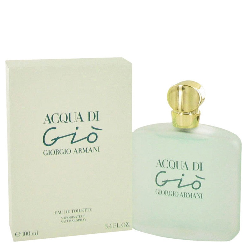 Acqua Di Gio by Giorgio Armani For Women Eau De Toilette Spray 3.3 oz