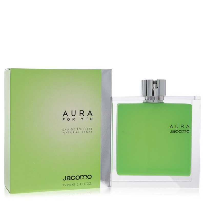 Aura by Jacomo Eau De Toilette Spray 2.4 oz for Men – Premium Designer Fragrance
