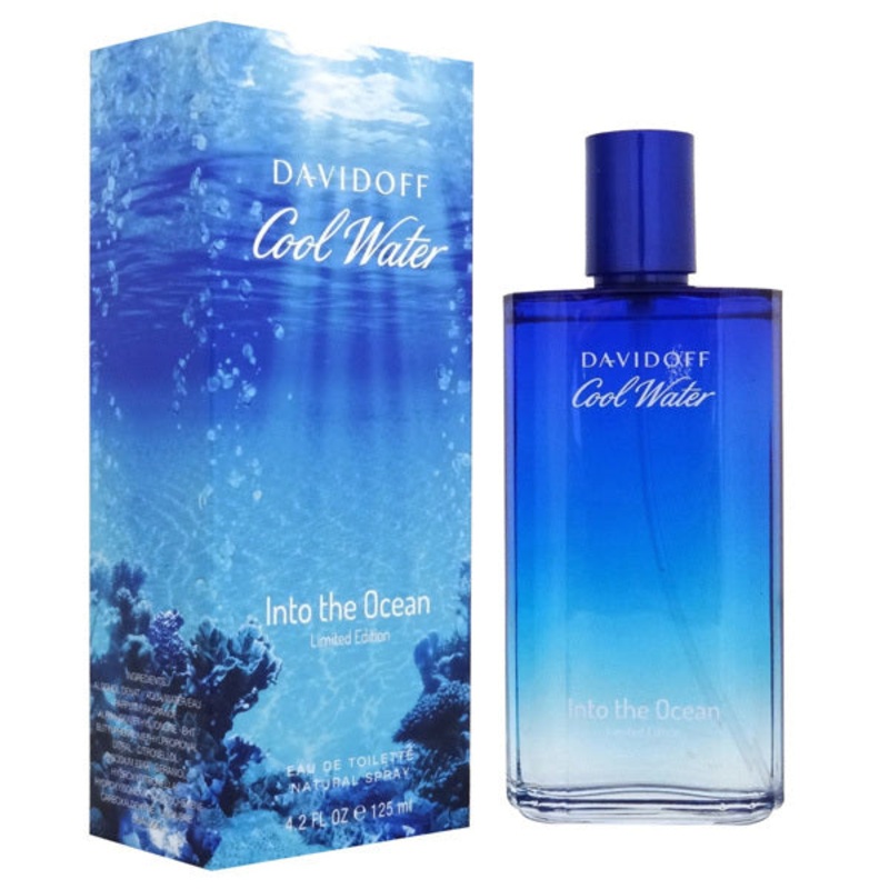 Cool Water Into the Ocean by Davidoff 4.2 Oz. Eau De Toilette For Men