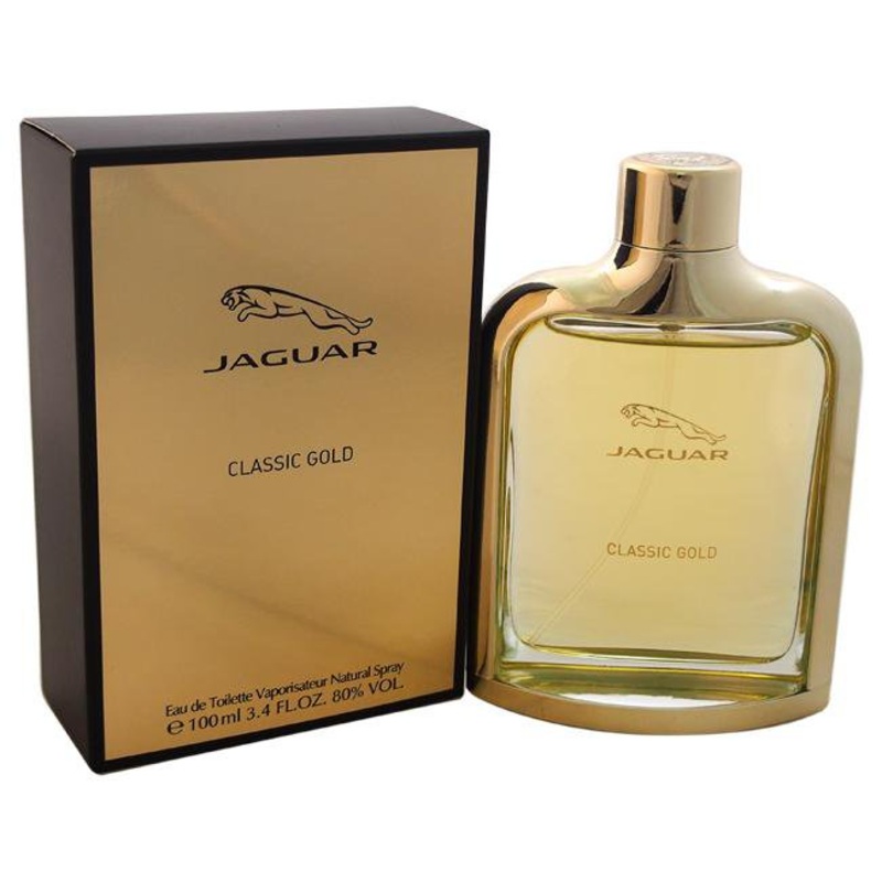 Jaguar Classic Gold Cologne 3.4 oz.