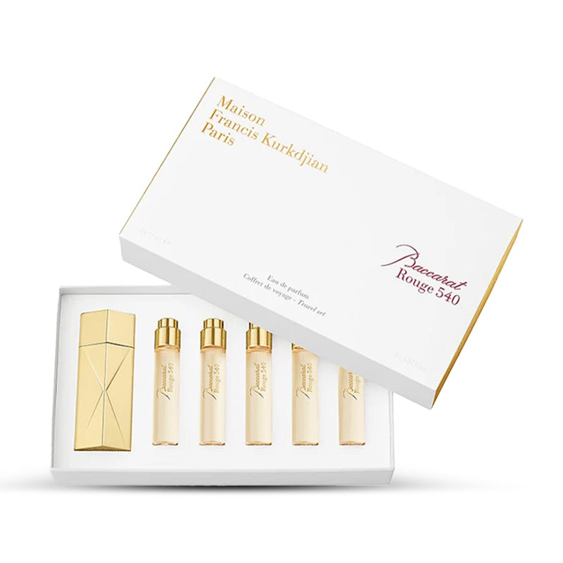 Baccarat Rouge 540 EDP 6 Pcs Set 5x 0.37 oz + Travel case