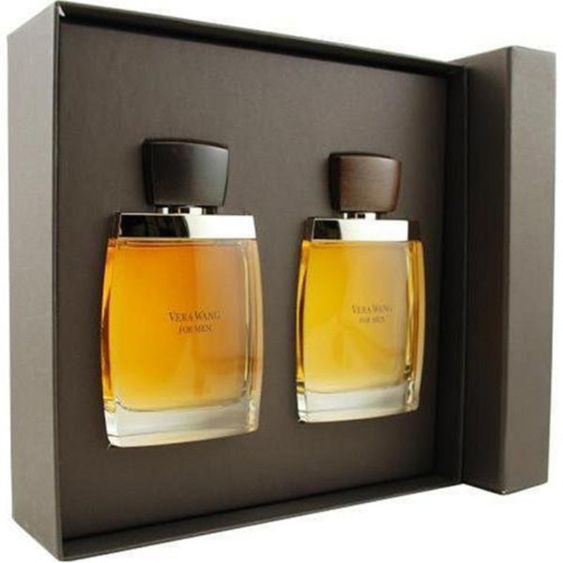 Vera Wang Gift Set by Vera Wang 3 Piece Gift Set: 3.4 Oz Eau De Toilette Spray + 3.4 Oz Aftershave Balm + 3.4 Oz Hair & Body Wash. For Men