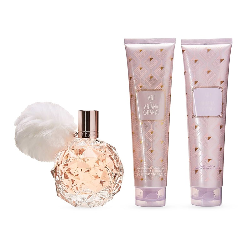 Ari 3-Piece Gift Set 3.4 oz EDP 3.4 oz Lotion + 3.4 oz Shower Gel Tester
