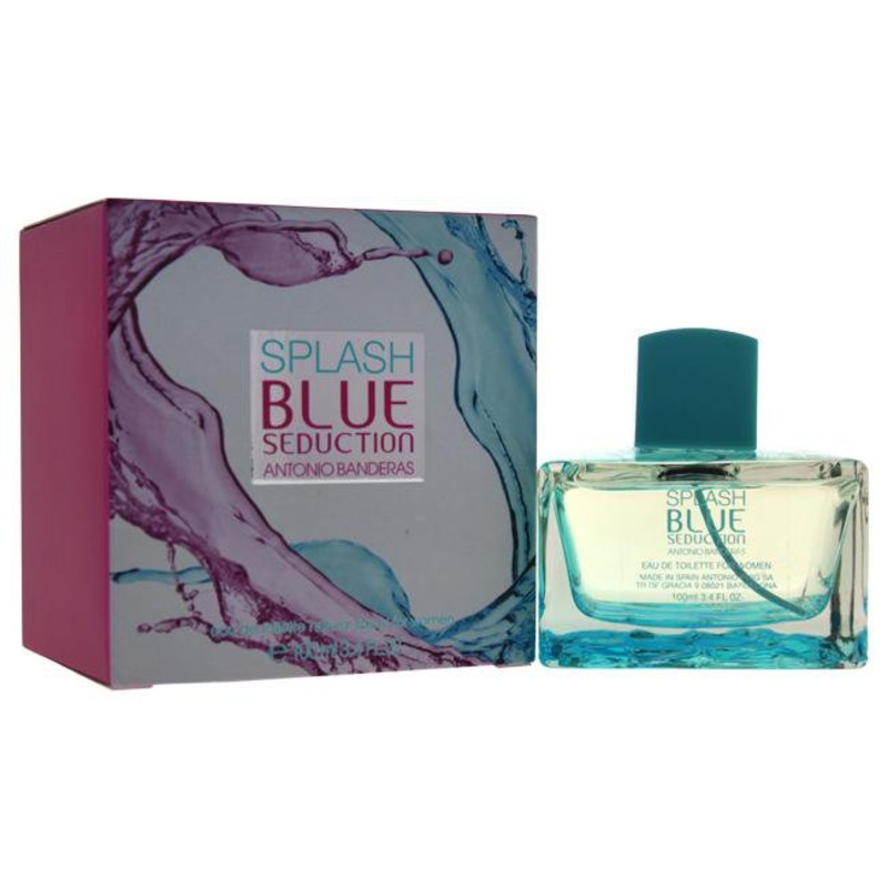 Blue Seduction Splash Perfume 3.4 oz.