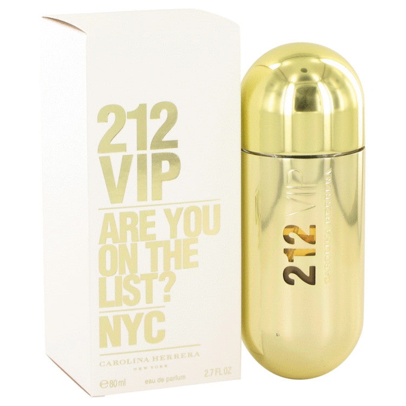 212 Vip by Carolina Herrera For Women Eau De Parfum Spray 2.7 oz