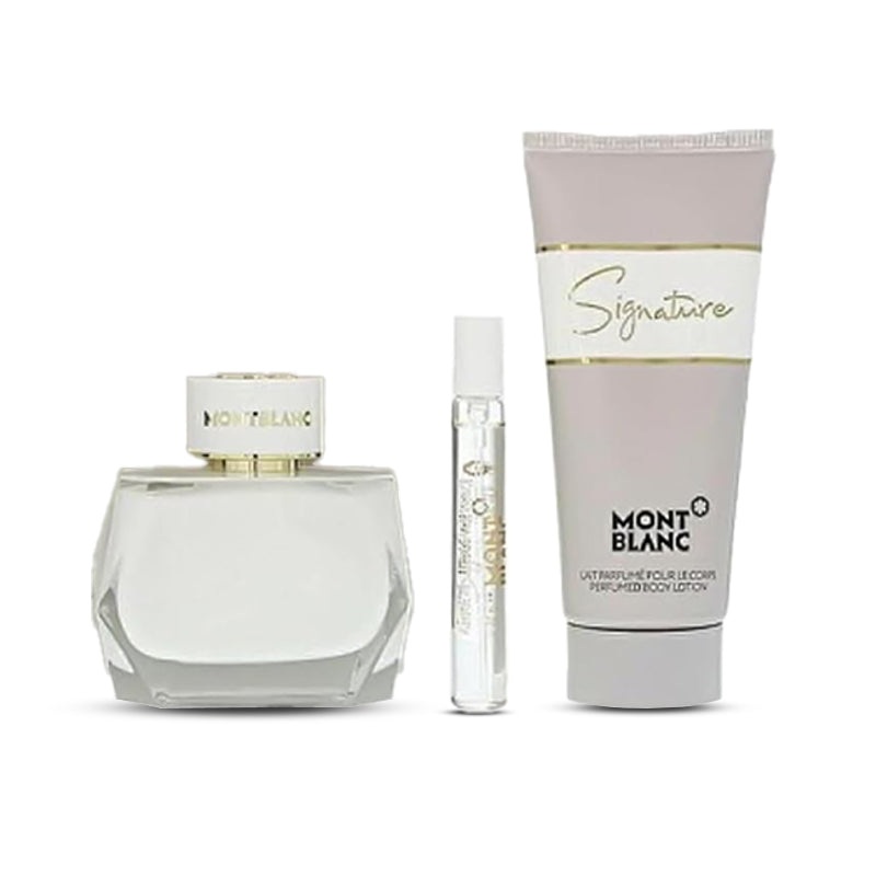 Signature 3-Piece Gift Set 3.0 oz EDP + 3.4 oz  lotion + 0.25 oz EDP