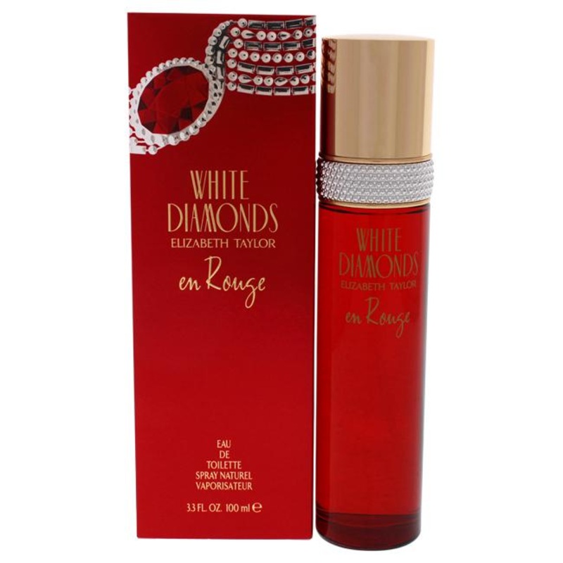 White Diamonds En Rouge Perfume 3.3  oz.