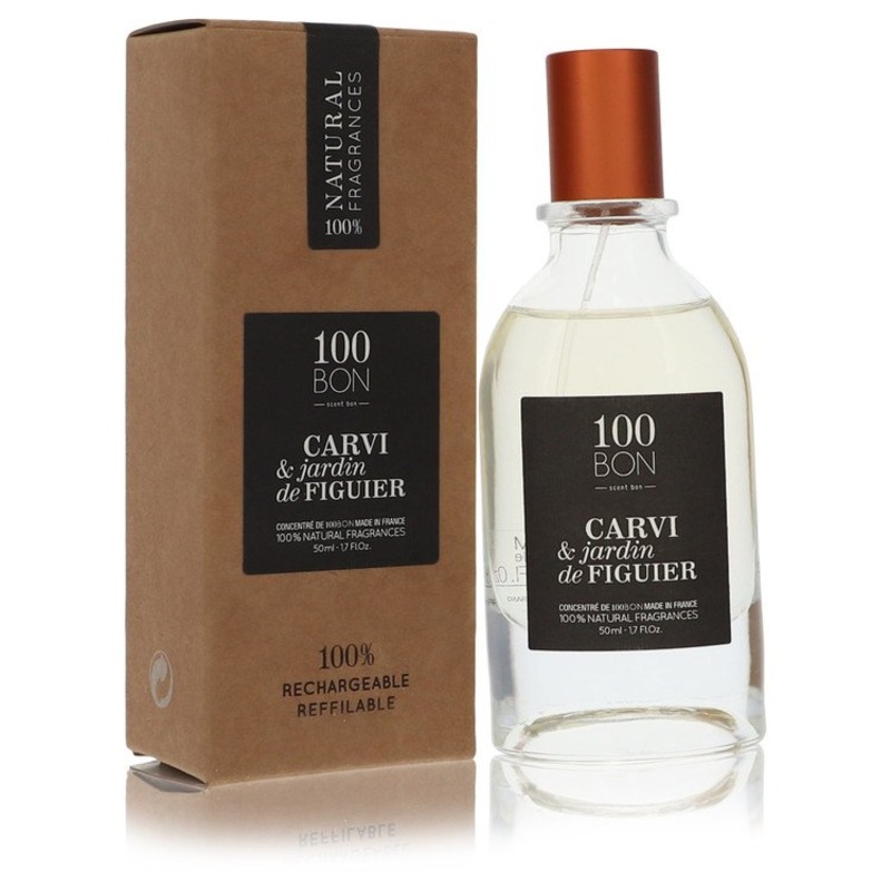 100 Bon Carvi & Jardin De Figuier by 100 Bon For Men Concentree De Parfum Spray (Unisex Refillable) 1.7 oz