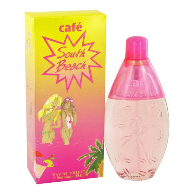 Cafe South Beach by Cofinluxe 3.0 Oz. Eau De Toilette For Women