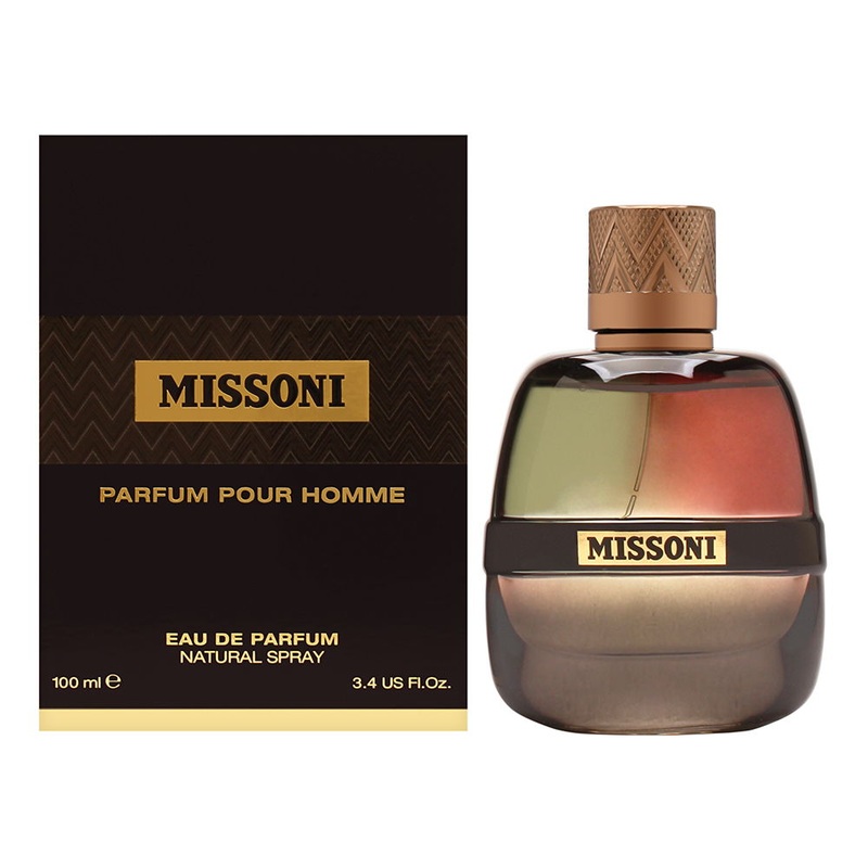 Missoni Parfum Pour Homme for Men 3.4 oz Eau de Parfum Spray