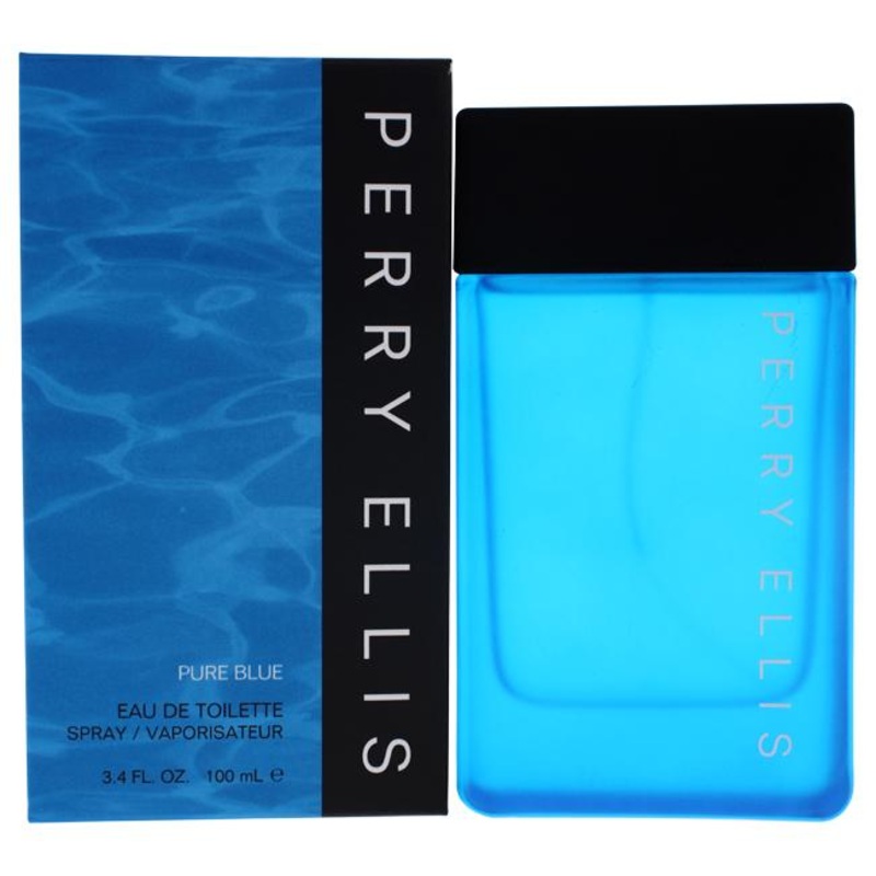 Perry Ellis Pure Blue Cologne 3.4  oz.
