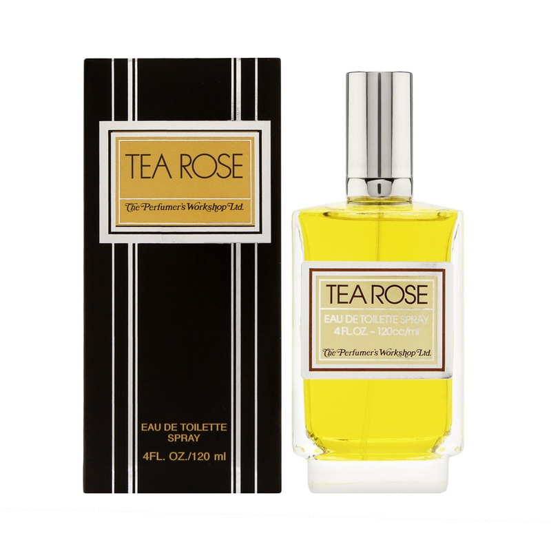 Tea Rose by Perfumer’s Workshop for Women 4.0 oz Eau de Toilette Spray