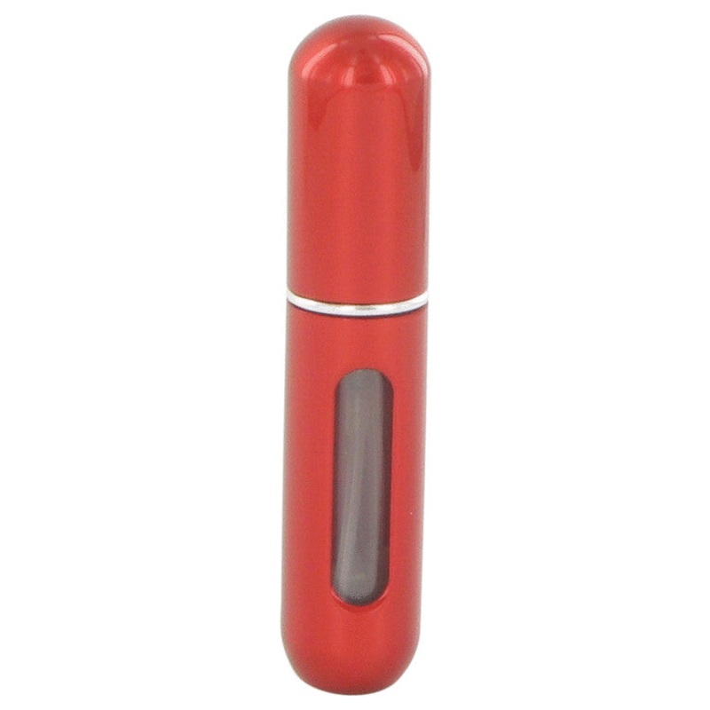 Travel Perfume Bottle by FragranceX For Men Mini Travel Refillable Spray with Cap Refills from Any Fragrance Bottle (Maroon) .135 oz