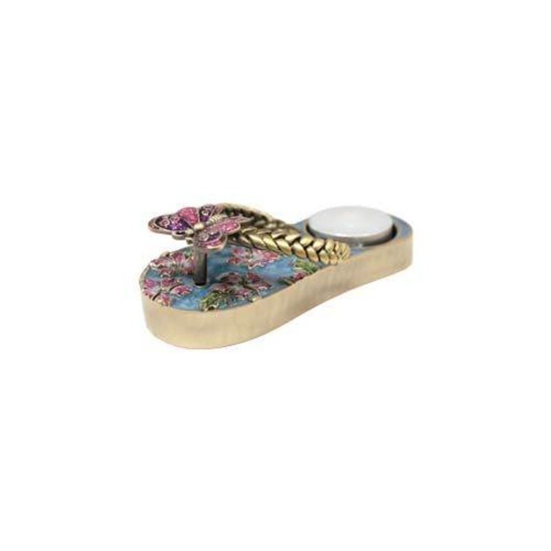 Charming Butterfly Slipper with Tea Light Candle Holder Model No. CH280