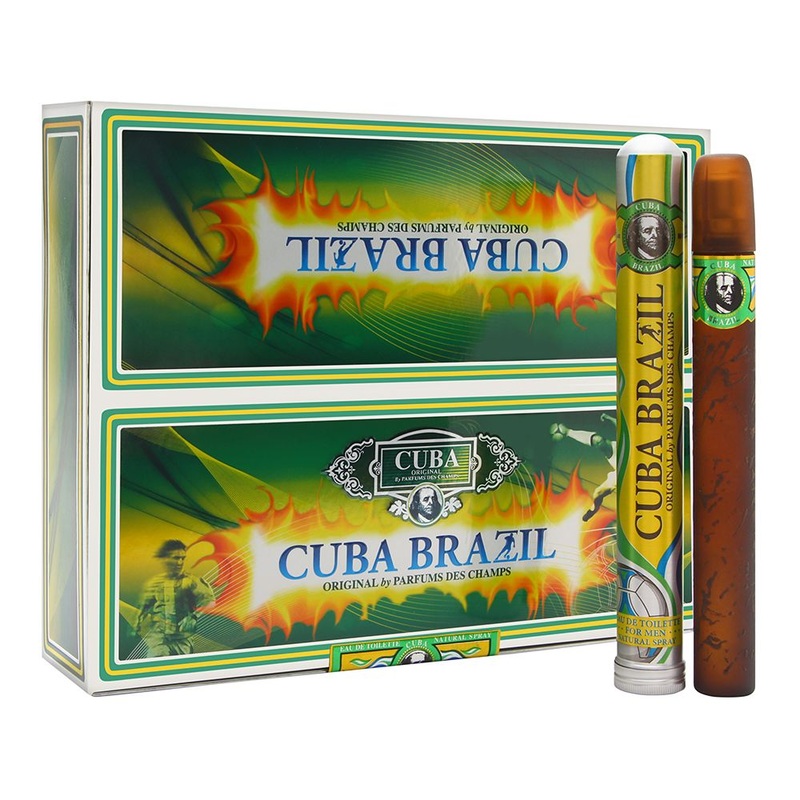 Cuba Brazil by Cuba for Men 20 x 1.17 oz Eau de Toilette Spray (1 Box)