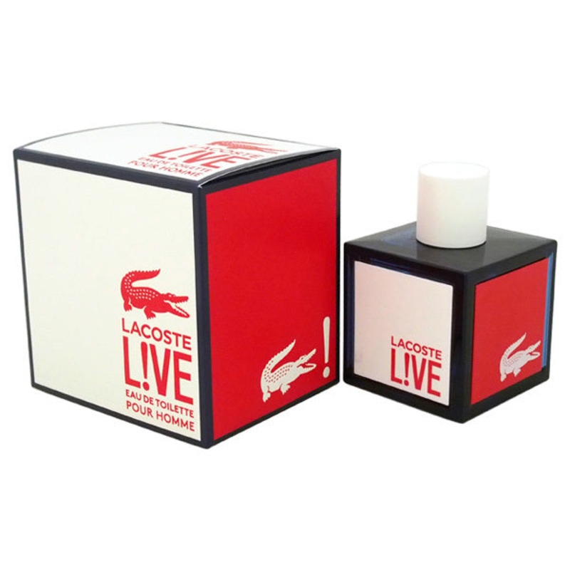 Lacoste Live by Lacoste 3.3 Oz. Eau De Toilette For Men