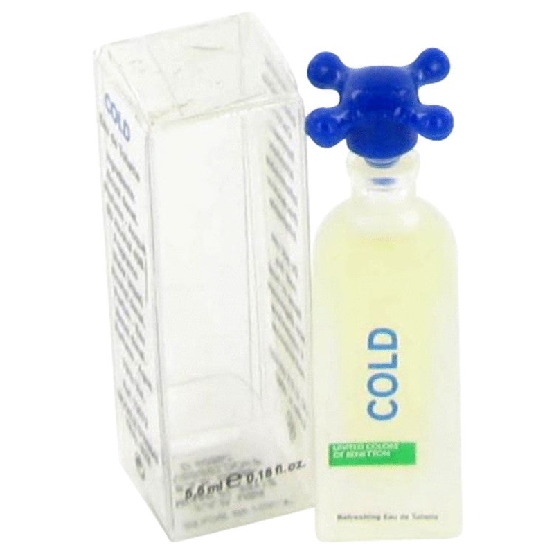 Cold by Benetton For Men Mini EDT (Unisex) 0.18 oz
