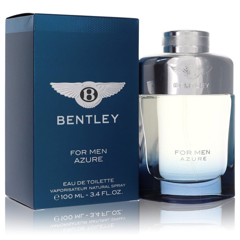 Cologne Bentley Azure 3.4 Oz  EDT Spray for Men