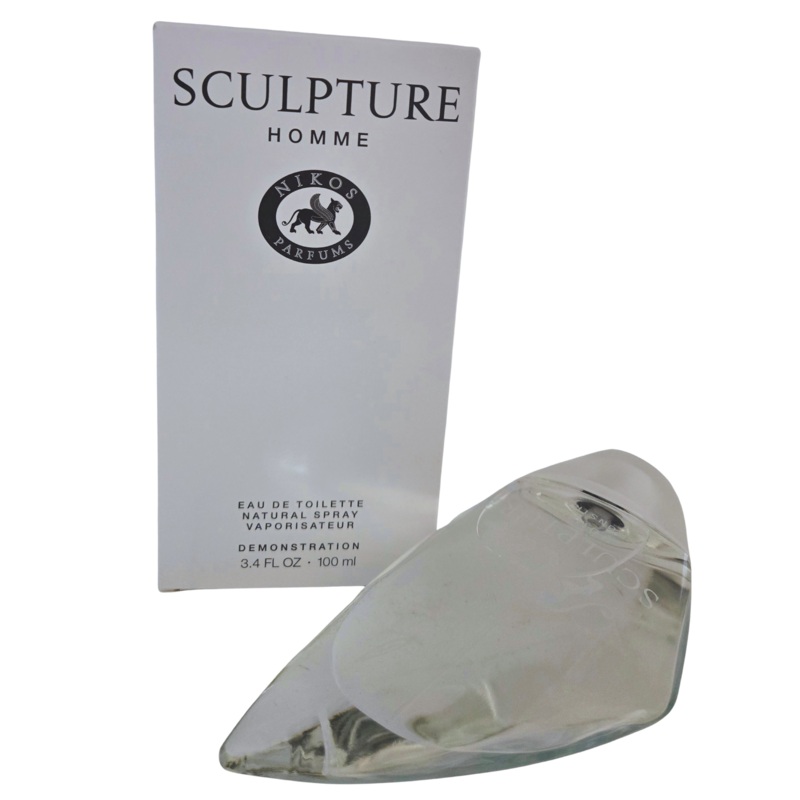 Cologne Nikos Sculpture 3.4 Oz  EDT Spray TESTER for Men