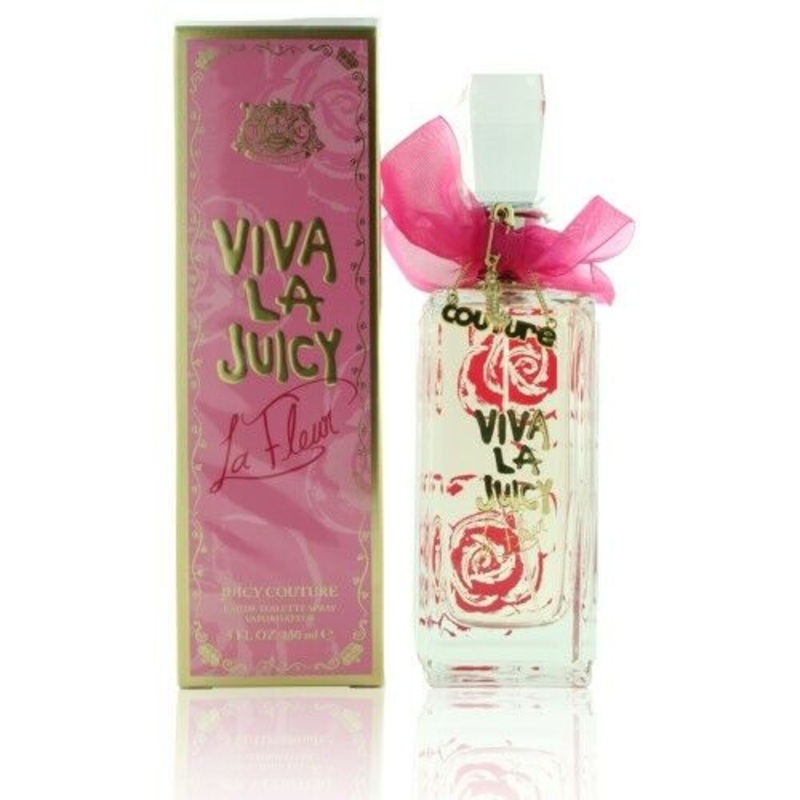 Juicy Couture Viva La Juicy La Fleur Women EDT Spray 5.0 Oz Perfume by Juicy Couture for Women